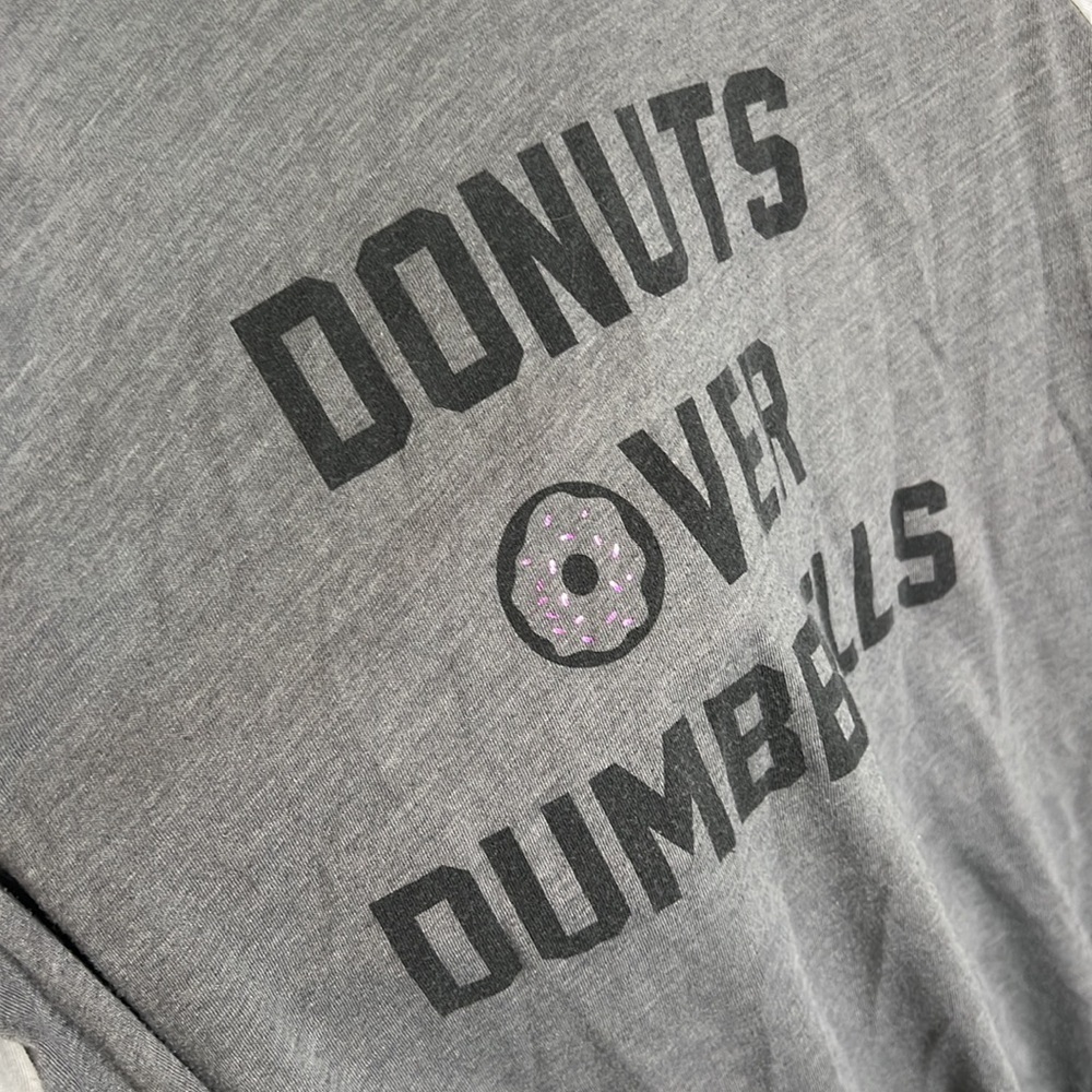 Hollister Donuts Over Dumbbells Women’s Long Sleeve  size small oversized - Picture 7 of 7